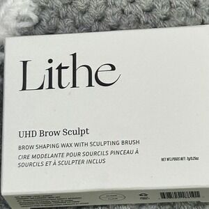 Lithe UHD Brow Sculpt Shaping Wax 7g Clear Laminated Look Feathered Brow Makeup